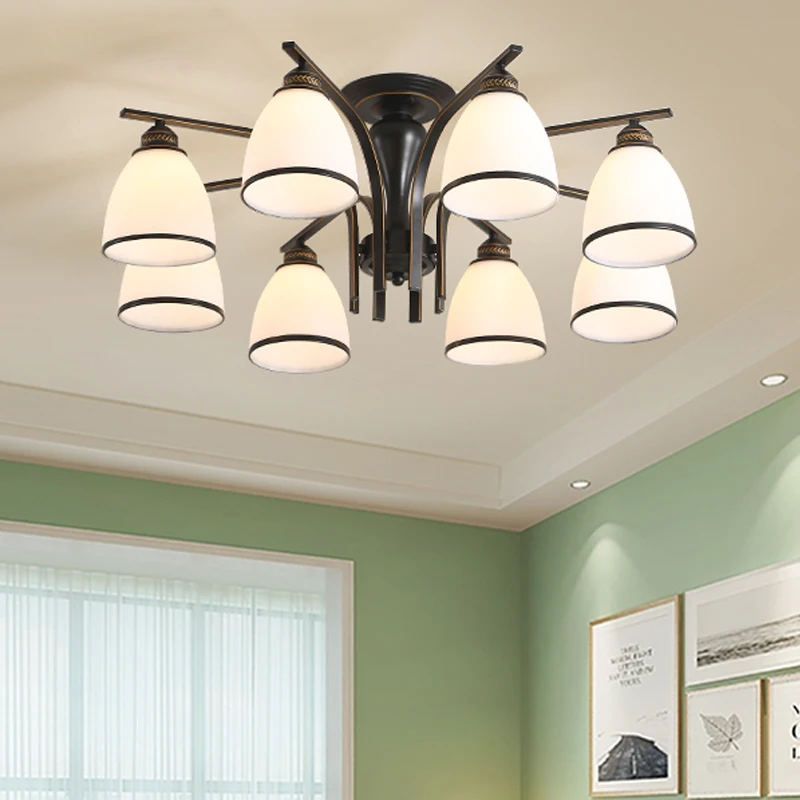 Подвесной светильник в виде шара стеклянная зеркальная лампа форме кухонный