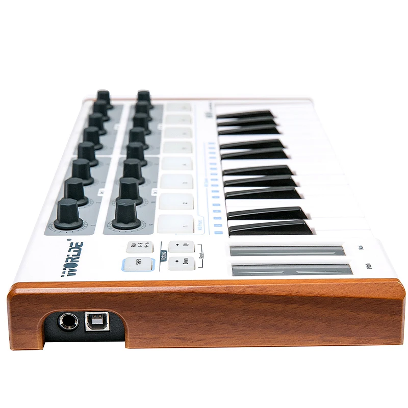 На выбор ультра-Портативный Мини-профессиональные 25-ключ USB MIDI Drum и контроллер