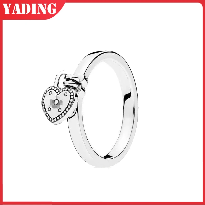 

Classic 100% 925 Sterling Silver Princess Tiara Crown Sparkling Love Heart ,CZ Rings for Women Engagement Jewelry Anniversary