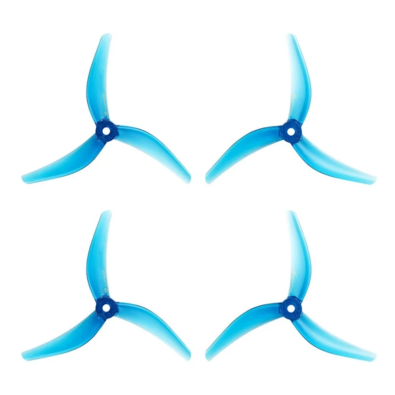 

2 Pairs AZURE POWER Johnny 5 inch 3-blade CW CCW Propeller For Freestyle FPV Racing RC Drone RC Models Toys DIY Accessories