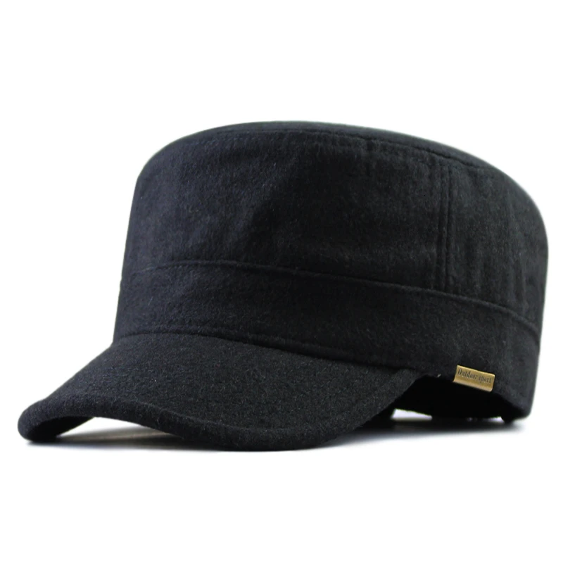 Шляпа с плоской крышей серебряного долл. США мужская шляпа Tuba большим кодом