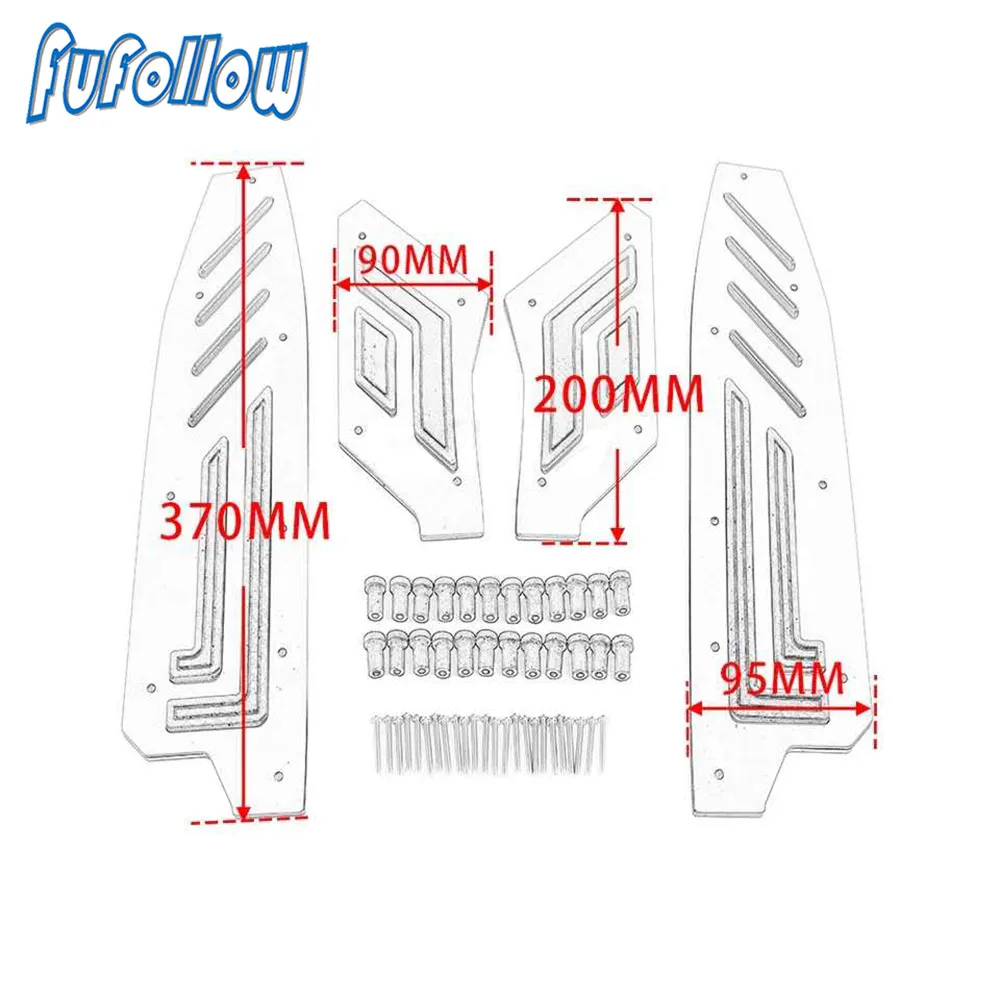 Мотоцикл с ЧПУ спереди и сзади для ног HONDA ADV150 ADV 150 x-adv150 2019-2020 2021 подножки пластина