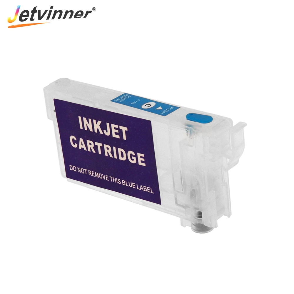 Jetvinner T802 T802XL 802XL Refillable Ink Cartridge Without Chip For Epson WorkForce Pro WF-4720 WF-4730 WF-4740 WF-4734 | Компьютеры и