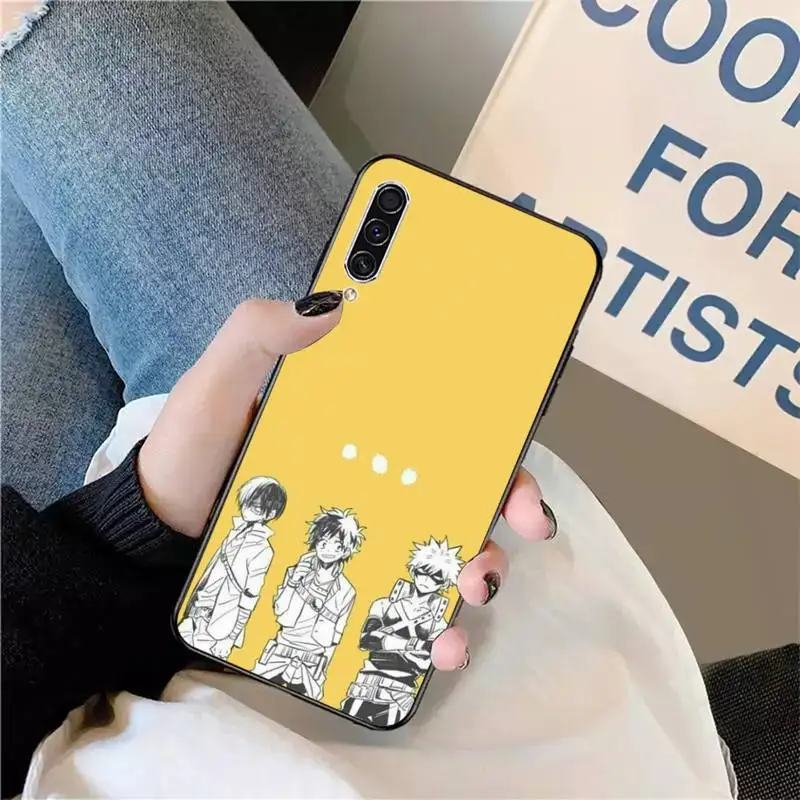 

My Hero Academia hot anime Phone Case For Samsung galaxy S 9 10 20 A 10 21 30 31 40 50 51 71 s note 20 j 4 2018 plus