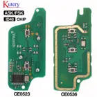 Электронная монтажная плата Kutery для Citroen C2 C4 C5 C6 Picasso 2008 для Peugeot 207 307 308 407 607 ASK дистанционный ключ 3BTN Ce0536