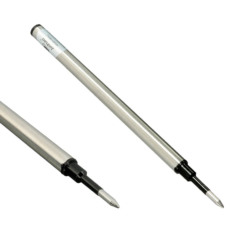 

JINHAO Medium Nib Screw Roller Ball Point Pen Refill Black Ink