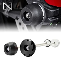 motorcycle accessories front rear wheel axle sliders falling protector for ducati multistrada 1200 multistrada 1260