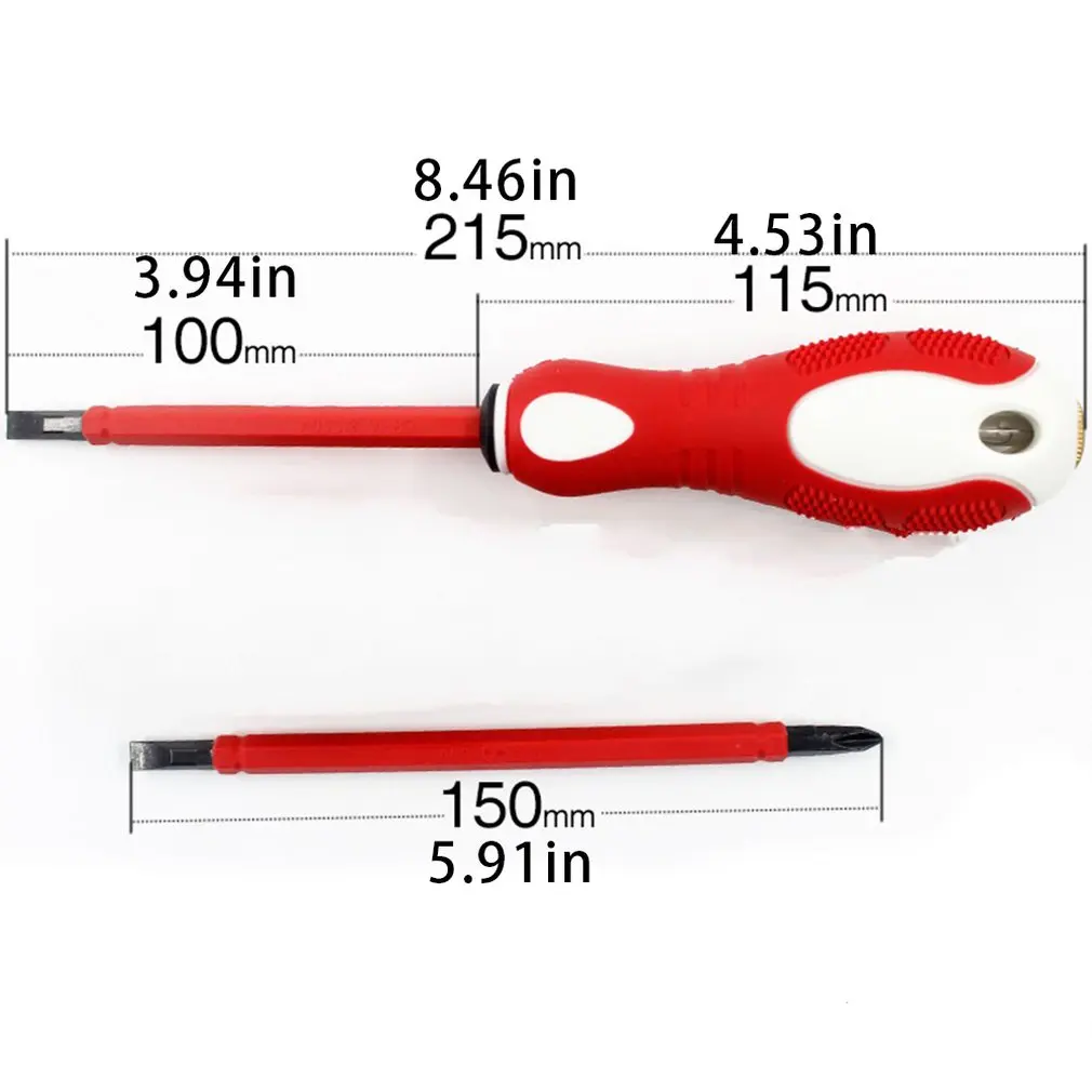 

7012-PH1/SL4 Dual Head Screwdriver Electrical Tester Pen Dual Head Screwdriver Electrical Tester Pen Voltage Detector Tool