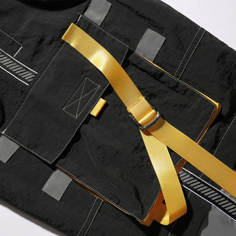 Шорты мужские с эластичным поясом уличная одежда в стиле хип хоп штаны карго