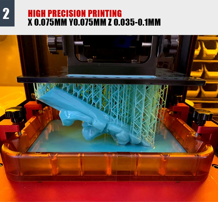 Новейший D8 DLP lcd Смола ювелирные изделия стоматологический большой 3d принтер WANHAO прямые продажи с фабрики 500 мл смолы и мастерской лицензии