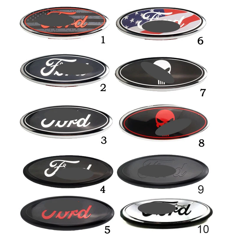

Car Front Sticker Trunk Badge for Ford Logo F150 F250 Mondeo Mk4 Mk5 Mk3 Explorer Ecosport Fiesta Hood Badge Accessories