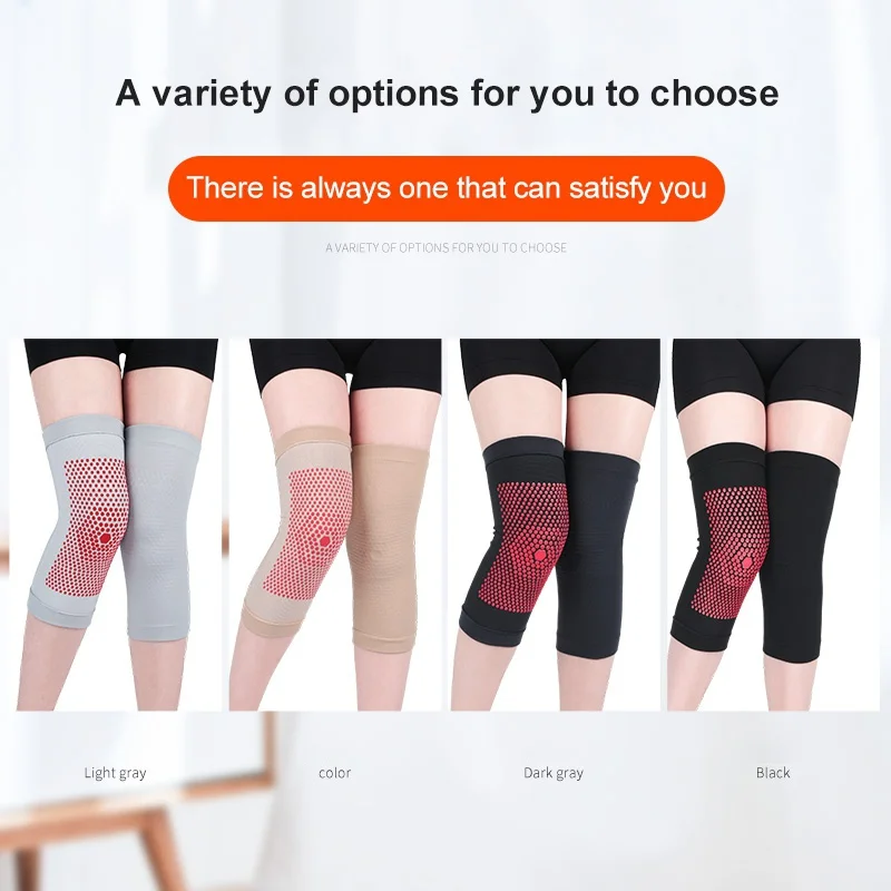 

1 Pair Knee Long Warm Kneepad Wool Knee Support Men Women Cycling Lengthen Running Basketball Volleyball Protector