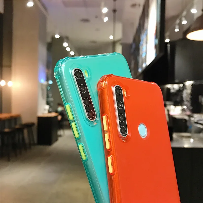 Противоударный Прозрачный чехол для телефона Xiaomi 10 Pro 9 A3 Lite матовые мягкие чехлы 8