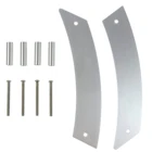 Новые дверные ручки, металлические левые и правые дверные ручки, подходят для Beetle 1998-2010, автомобильные дверные ручки