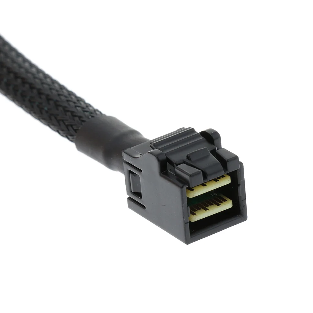 Mini SAS HD (SFF 8643) на 4 * SATA жесткий диск твердотельный кабель 1 6 футов/0 5 м Male to Female