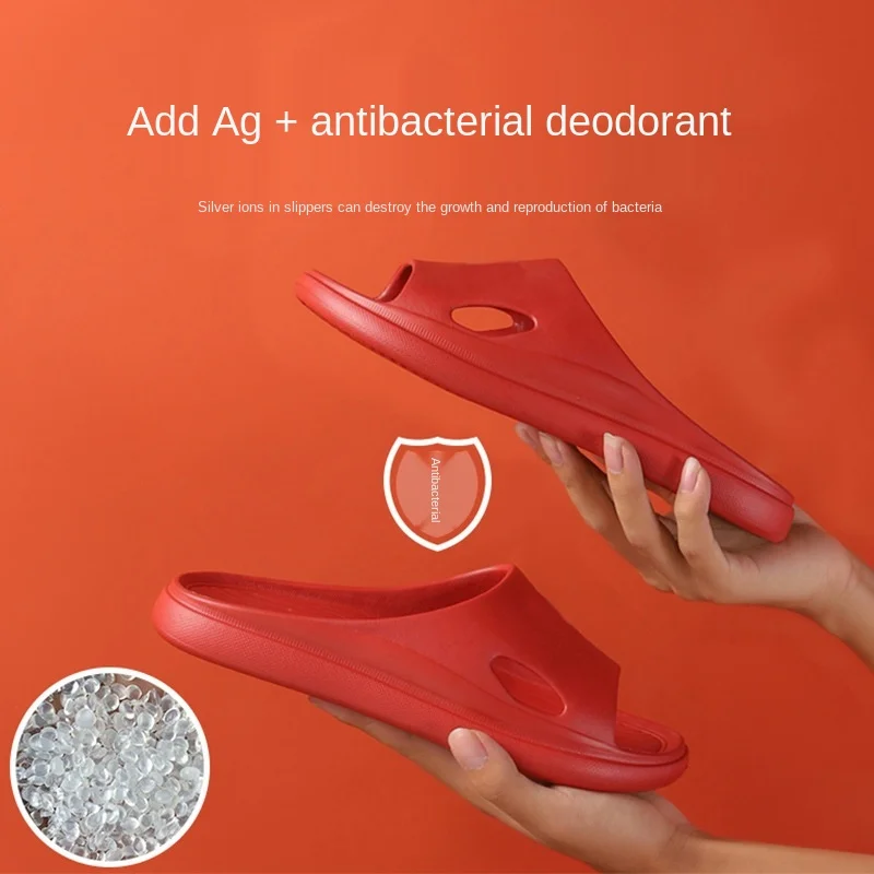 Сандалии на толстой подошве для мужчин и женщин Нескользящие шлепанцы дома улицы