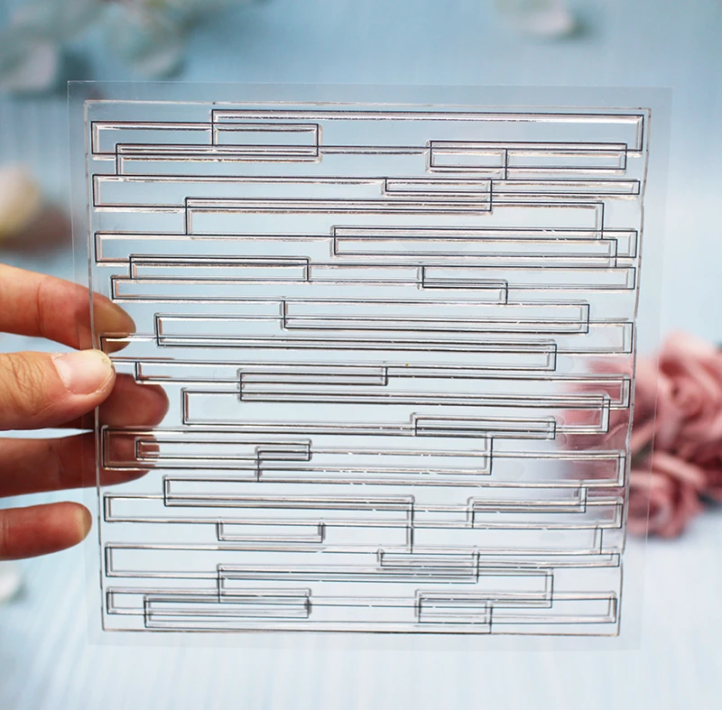 Квадратные веб прозрачные штампы для photo Фото/альбом изготовление карточек