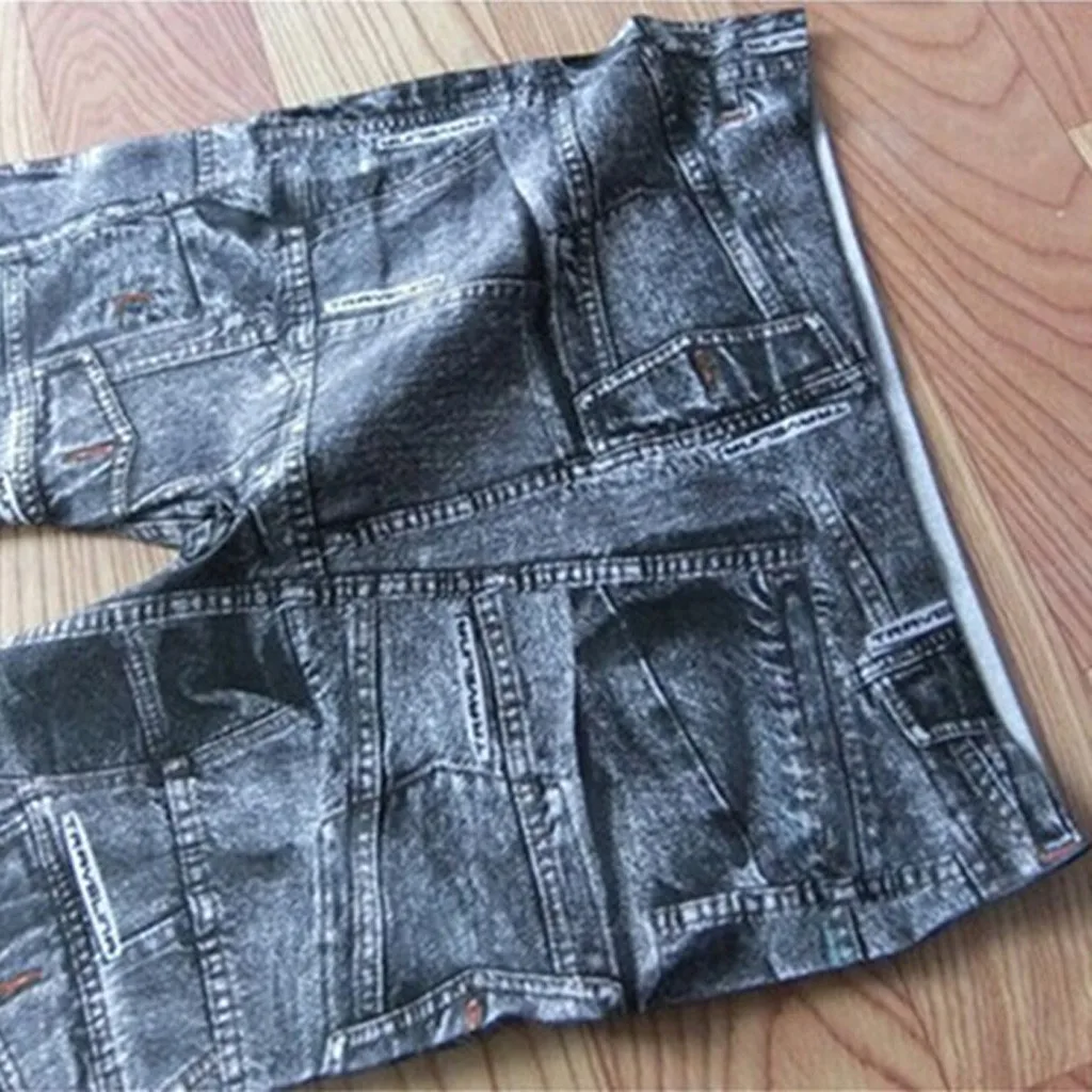 Женские джинсы для мамы с высокой талией женские эластичностью размера плюс