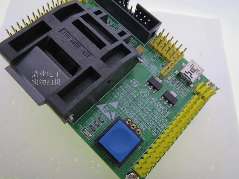 Оригинальное тестовое сиденье ST IC STM32 программа сжигания LQFP64 переходник розетки |