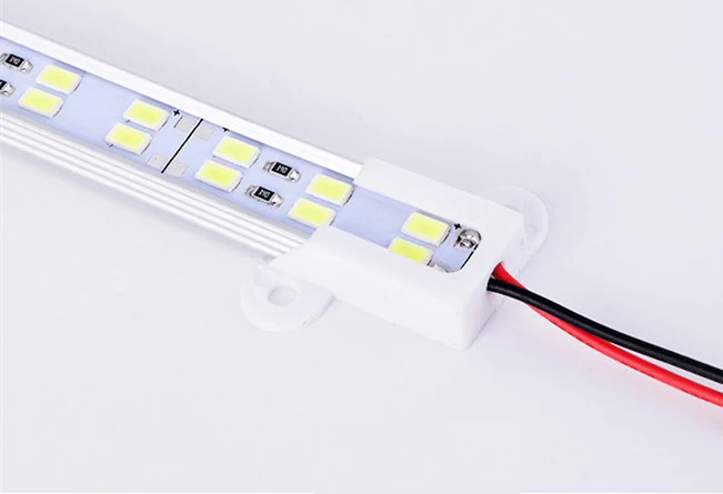 

30pcs/lot DC12V LED Bar Light 5630 With Transparent PC Cover 72leds 144leds 50cm 100cm LED Hard Light Warm Pure White