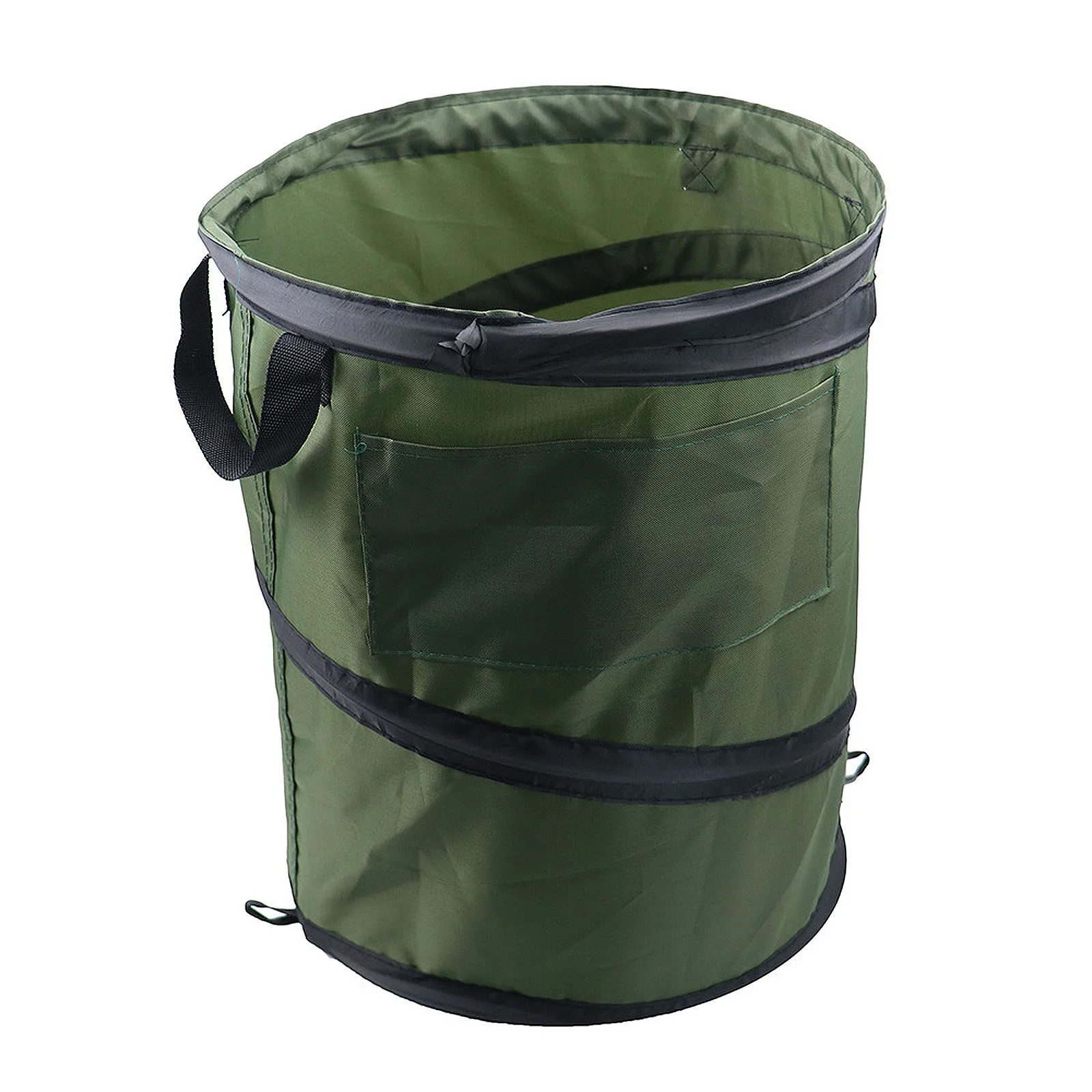 

Travel Portable Camping Rubbish Bin Collapsible Garbage Trash Recycle Can Kitchen Dustbin Rubbish Bin For Barbecue Picnic