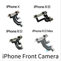 original front small facing camera moudle for iphone x xs xr max flex cable ribbon 100 tested