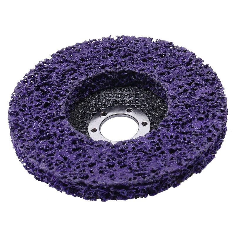 

2Pcs 125Mm Poly Strip Disc Abrasive Wheel Paint Rust Removal Clean