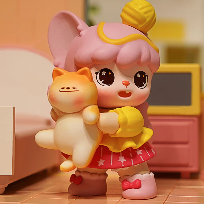 

Rolife Hanhan Nai Hanle Life Blind Box Toys Surprise Box Guess Bag Cute Anime Figure Desktop Ornaments Birthday Gift Collection