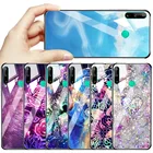 Чехол для телефона из закаленного стекла для Huawei Y8p Y7p 2020, чехлы для Honor 9C 9A X10 30 30S 20 Pro 10i 10 9 Lite, чехол Y8 P Nova 5T