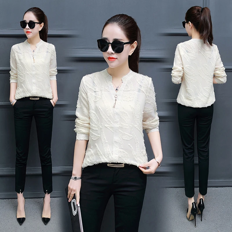 Новинка 2019 модные женские повседневные красивые Топы F326 на осень и зиму |