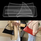 Новинка, модная кожаная сумка ручной работы сделай сам на плечо, сумка для подмышек, модель шитья, акриловый шаблон для трафарета 33*9*14 см, 1 комплект