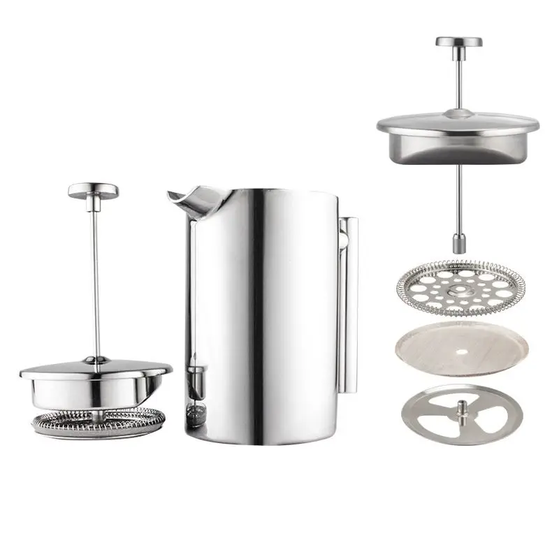 Кофейники посуда для напитков столовой и бара из нержавеющей стали 304 кофейник с