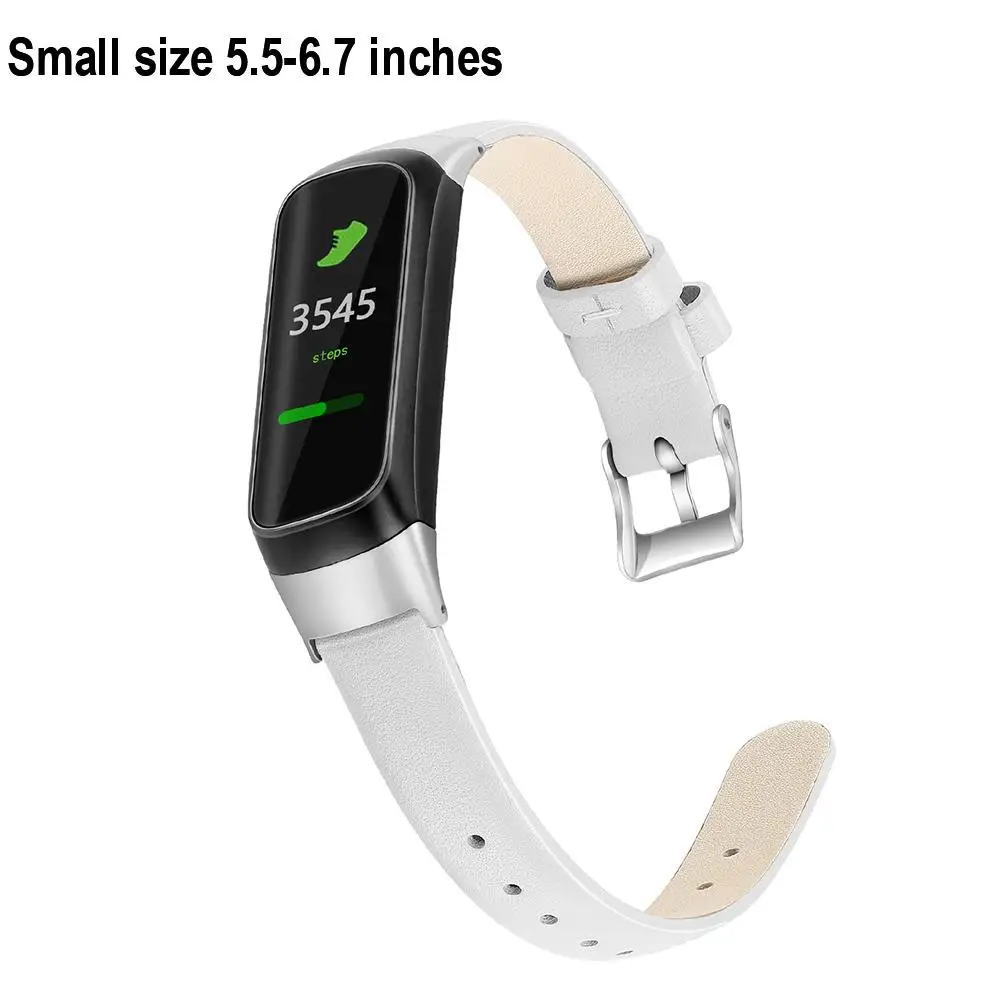 Для samsung Galaxy Fit Sm-r370 Смарт сменный ремешок для наручных часов напульсники ремни Кожаные Ремешки для наручных часов аксессуары