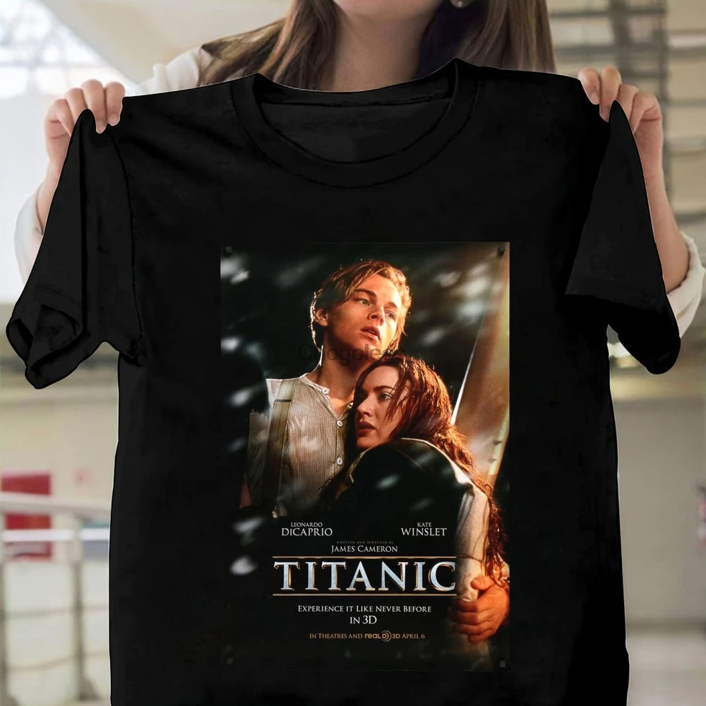 Футболка унисекс из фильма Титаник рубашка Леонардо диКаприо и Кейт винслет в