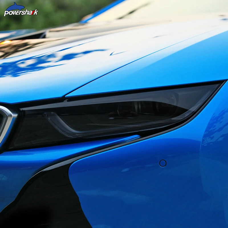 2 Pcs Car Headlight Tint Black Vinyl Protective Film Protection Transparent TPU Sticker For BMW i8 2014-2020 Accessories 2 Pcs Car Headlight Tint Black Vinyl Protective Film Protection Transparent TPU Sticker For BMW i8 2014-2020 Accessories