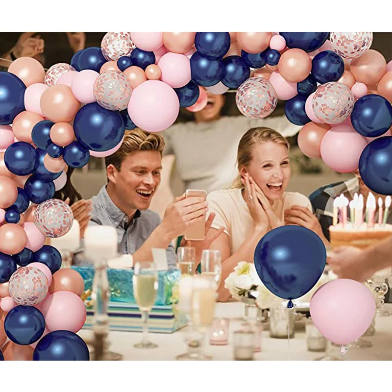 1 комплект темно-синяя фотогирлянда | Дом и сад