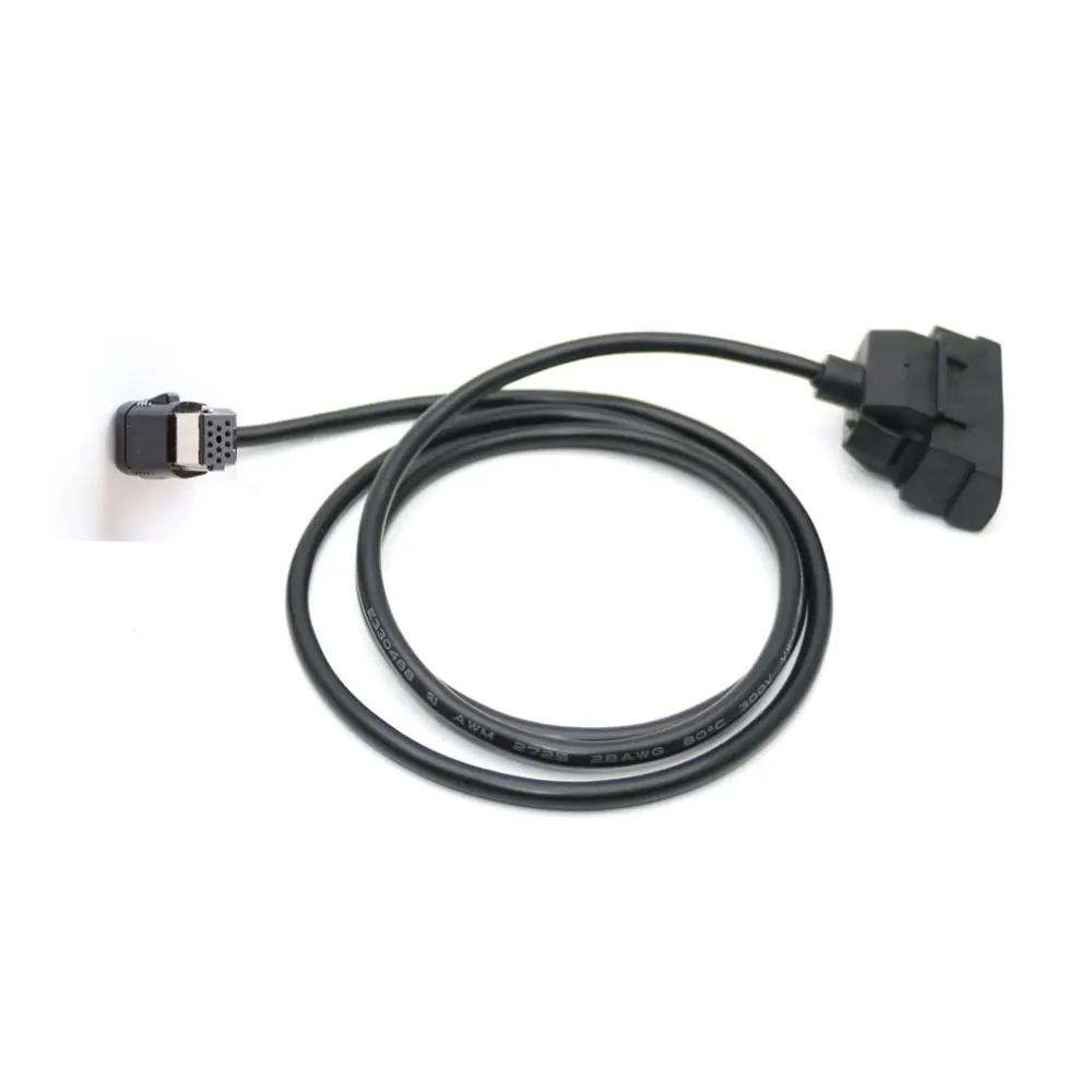Car CD Radio Extend USB 12Pin L Plug Interface Audio In Cable Adapter for Skoda Octavia Fabia RCD510 RNS315 Panle | Автомобили и