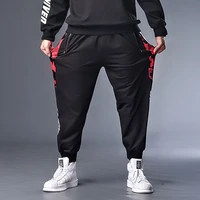 plus size pants for men 2021 new spring and autumn casual loose male ankle length trousers black jogger pants 5xl 6xl 7xl n38