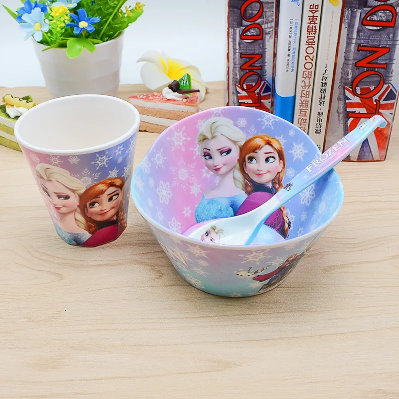 Холодное сердце посуда Disney детская милые модные кухонные принадлежности