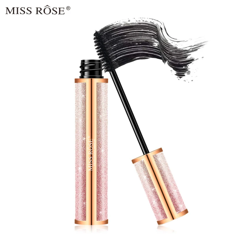 MISS ROSE 3D водостойкая Подкручивающая Звездная тушь для ресниц удлиняющая долговечная не легко размазывающаяся тушь для ресниц женский инструмент для макияжа глаз TSLM1