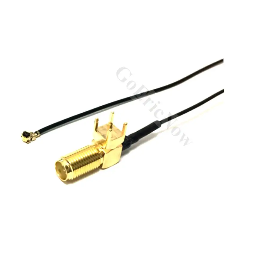 6 шт. Удлинительный кабель гнездовой разъем SMA прямоугольный монтаж печатной