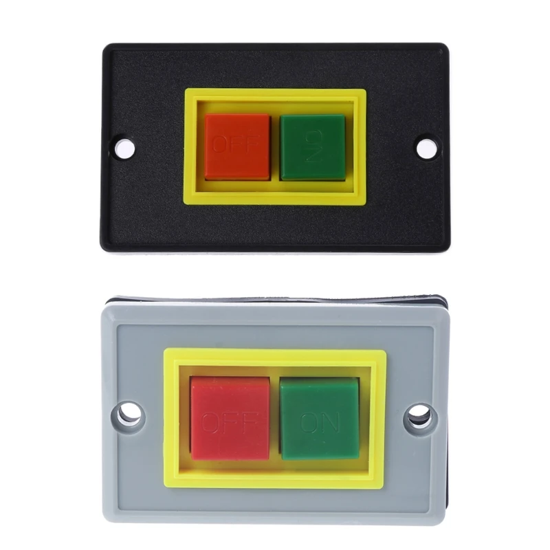 

AC 380V 2KW I/O On Off Start Stop Push Button Switch 6 Screw Terminals 32CC