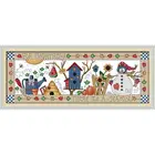 Набор для вышивки китайским крестиком 14CT 11CT, Всесезонная мультяшная вышивка, набор для рукоделия, подарочное украшение для дома