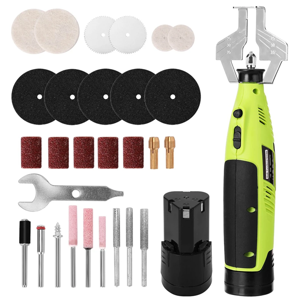 

55W 20000rpm Electric Chainsaw Power Grinder Sharpener Mini Chain Saw Sharpening Machine Grinding Polishing Tool with Battery