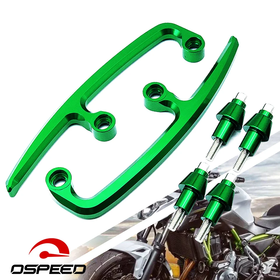 

Комплект направляющих для заднего сиденья с ЧПУ для Kawasaki Z650 NINJA 650 NINJA650 2019-2017, подлокотник для мотоцикла, пассажира