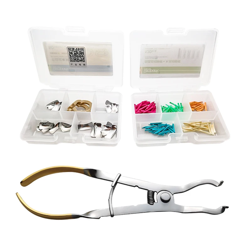 Полный комплект стоматологическая матрица секционные Контурные матрицы + 120 шт.