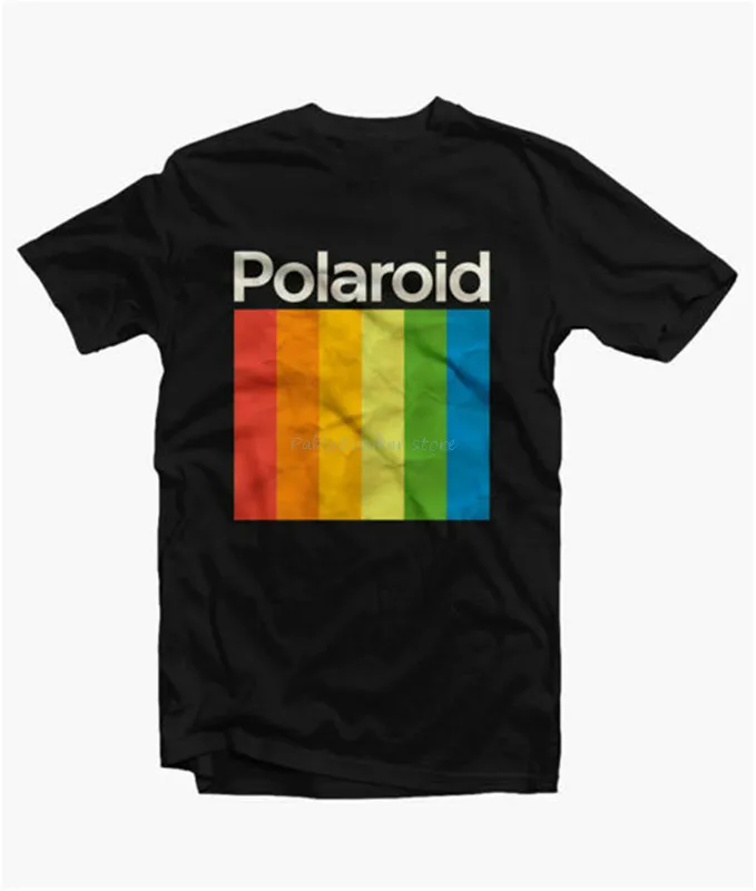 Polaroid футболка S-5XLFunny Праздничная новый модный дизайн для мужчин и женщин |