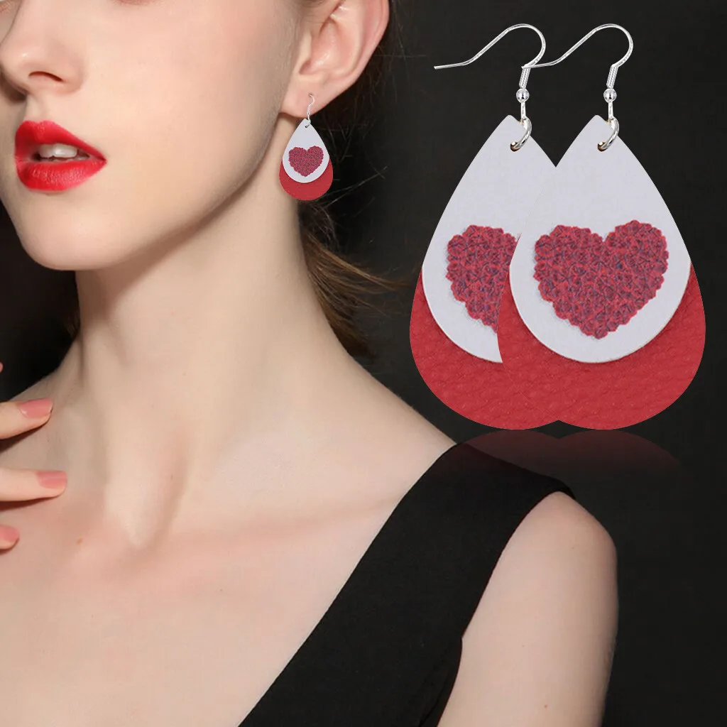 Модные женские туфли в богемном стиле серьги тренд Личность кожа висячие с