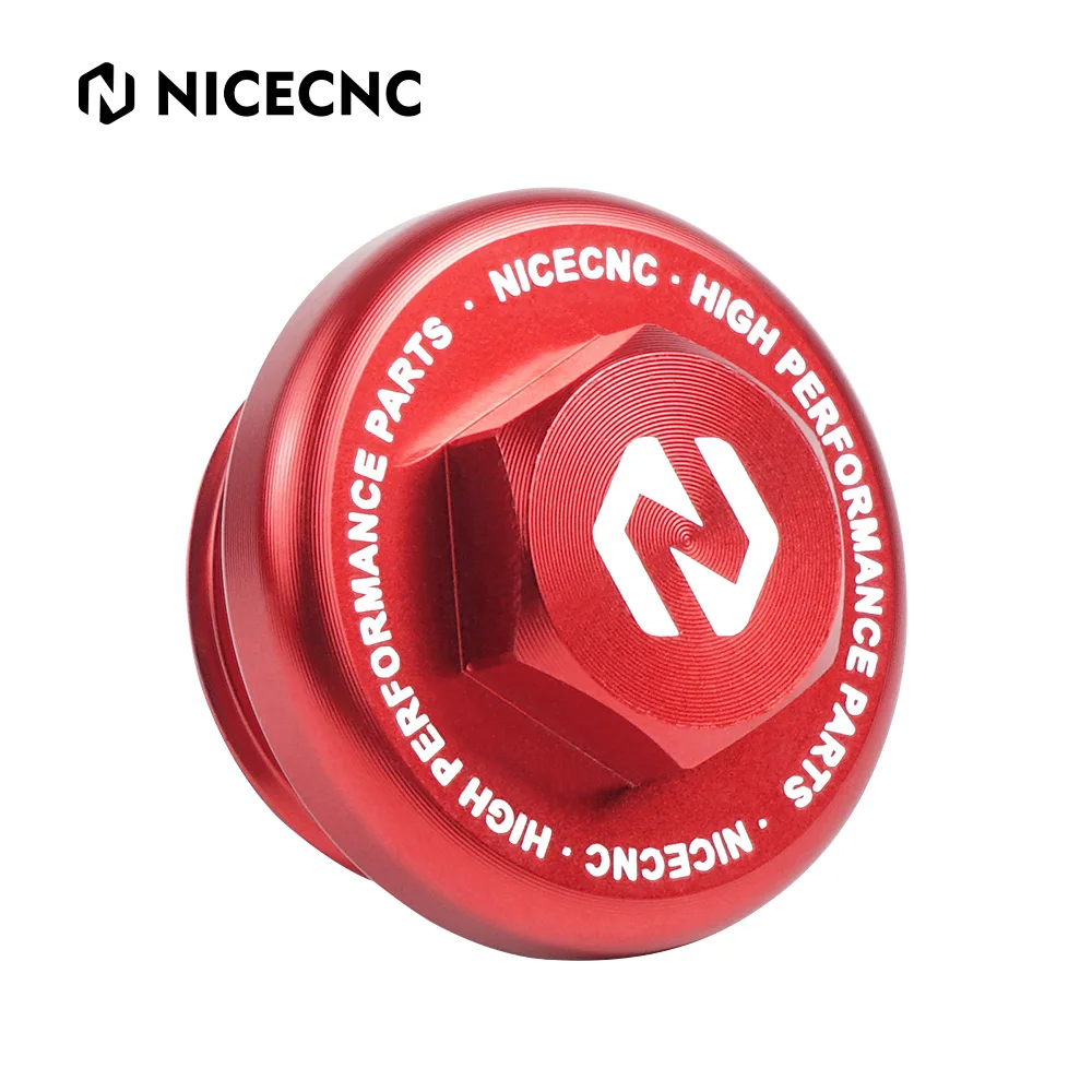 

NiceCNC Motorcycle Engine Oil Filler Cap Plug For BETA RR 125 200 250 300 XTRAINER 300 2018-2022 RX 2T 300 2021 Aluminum Red