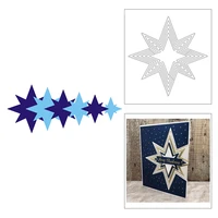 2021 new nesting nativity stars metal cutting dies for diy scrapbooking decor and card making paper craft embossing no stamps